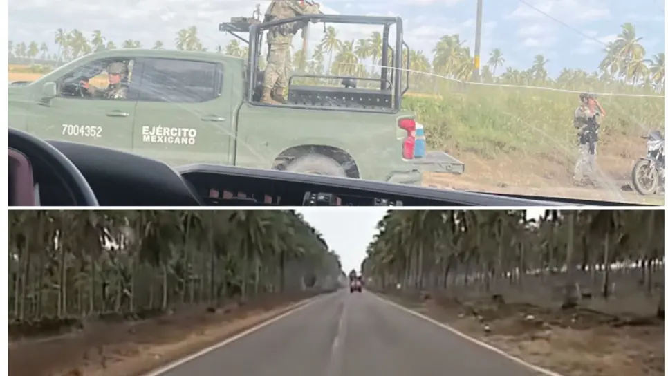 Marinos y gatilleros se enfrentan a balazos en La Guásima, El Rosario