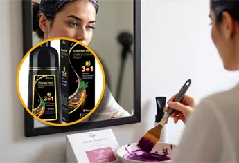 ¿No puedes usar tinte? Este shampoo pinta tu cabello sin necesidad de usar tintes