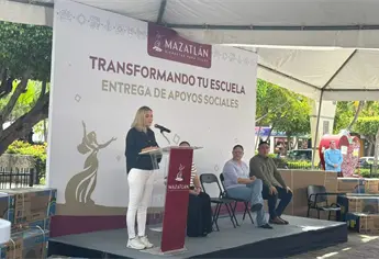 Mazatlán invierte más de 1.7 millones de pesos en apoyos para 57 escuelas