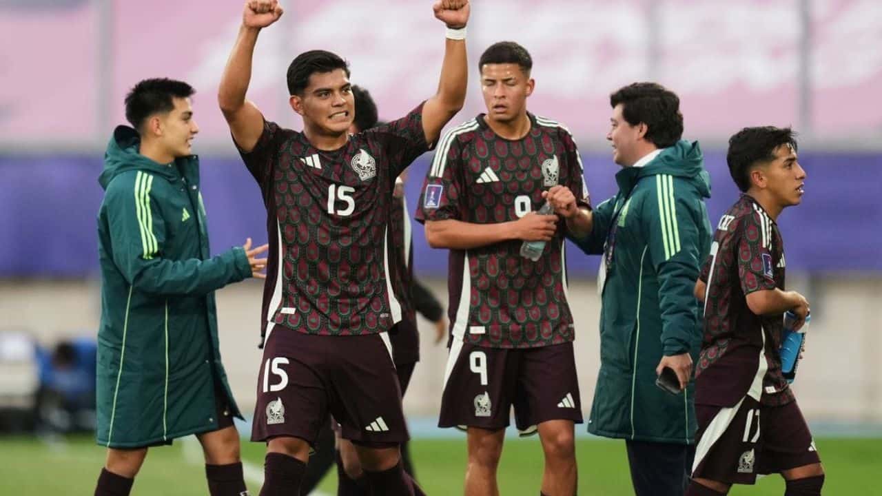 México golea a Chile y avanza a los cuartos de final del Mundial Sub 20