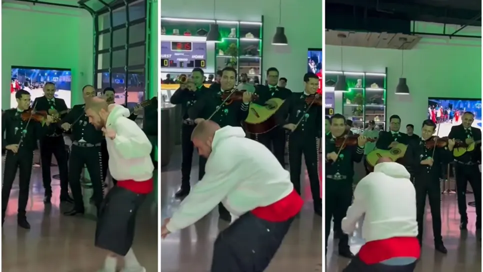 Justin Bieber sorprende bailando con mariachi en Los Ángeles | VIDEO