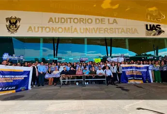 Personal del Campus Rafael Buelna Tenorio refrenda su apoyo a la Reingeniería Integral Universitaria