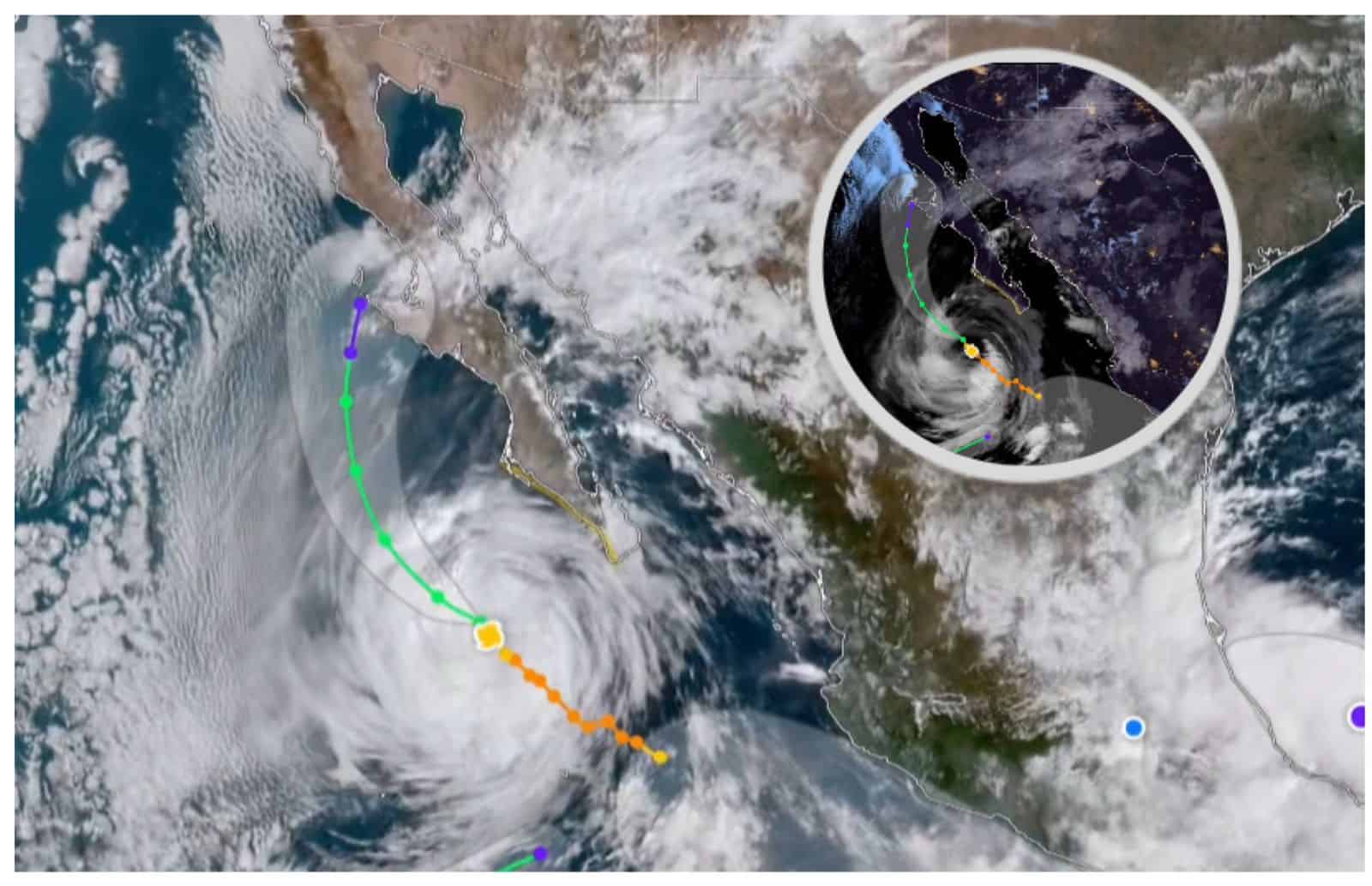Priscila se debilita a tormenta tropical, pero mantiene en alerta a estos estados