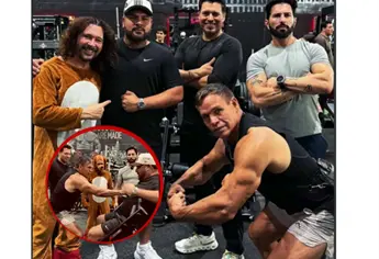 Banda MS se une al reto de Jalando Fierros y así los recibieron | VIDEO