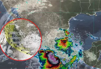 Se forma depresión tropical Diecisiete-E en el Pacifico: En pocas horas sería el ciclón Raymond