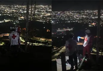 Hallan a joven inconsciente en el Cerro de la Memoria en Los Mochis; fue rescatado y trasladado al hospital