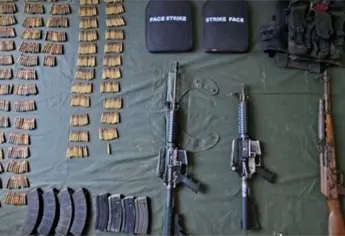 Armas y municiones son decomisadas en Concordia por militares