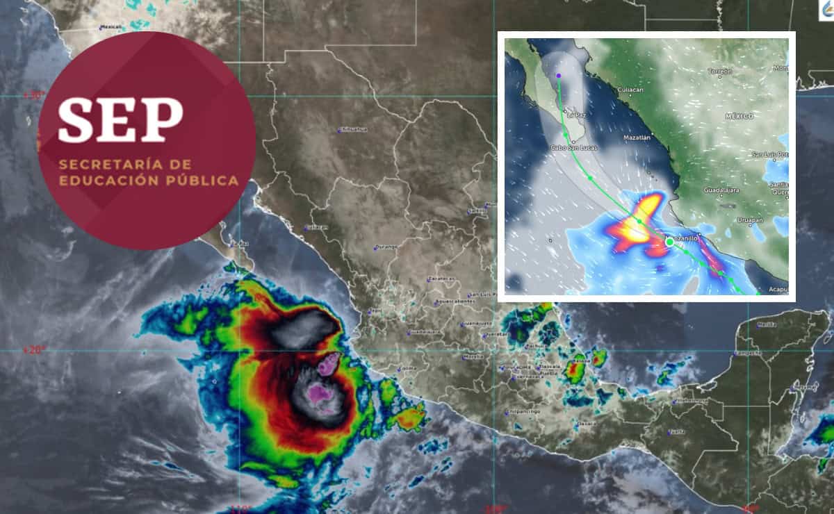 FOTO: Tormenta tropical ´Raymond´: SEP suspende clases en estos municipios por fuertes lluvias