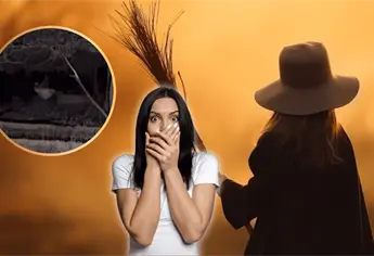 Captan supuesta ‘bruja’ columpiándose de madrugada | VIDEO
