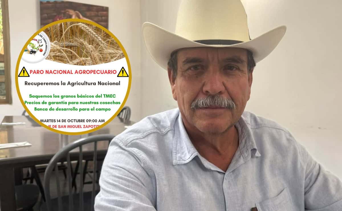 FOTO: Campesinos de Sinaloa reafirman Paro Nacional Agropecuario del 14 de octubre 