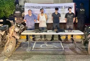 Caen sujetos armados en la sindicatura de Aguaruto, en Culiacán