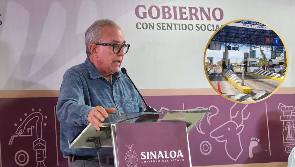 El Gobernador Rubén Rocha Moya.