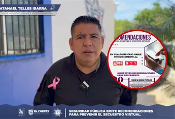 Gobierno de El Fuerte alerta por casos de secuestros virtuales dirigidos a jóvenes