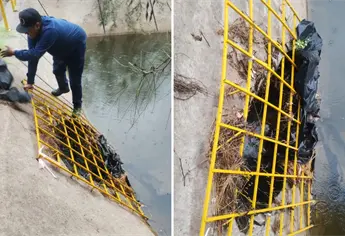 Obstruyen de nuevo drenaje pluvial en Los Mochis y provocan riesgo de inundación