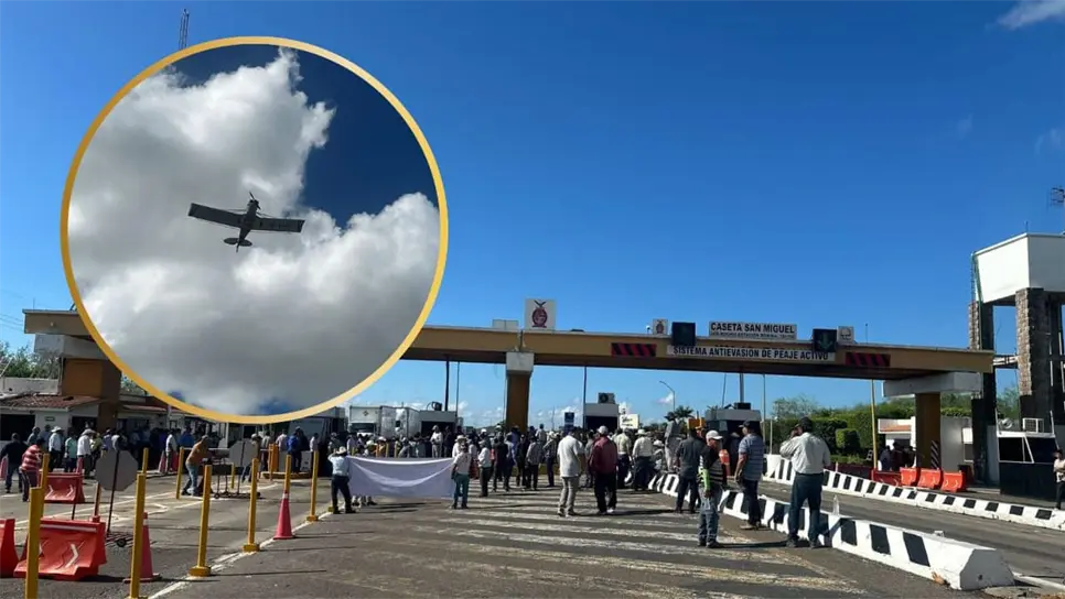 Fue una poderosa muestra de apoyo al movimiento nacional de productores del campo mexicano. FOTO: Luz Noticias.
