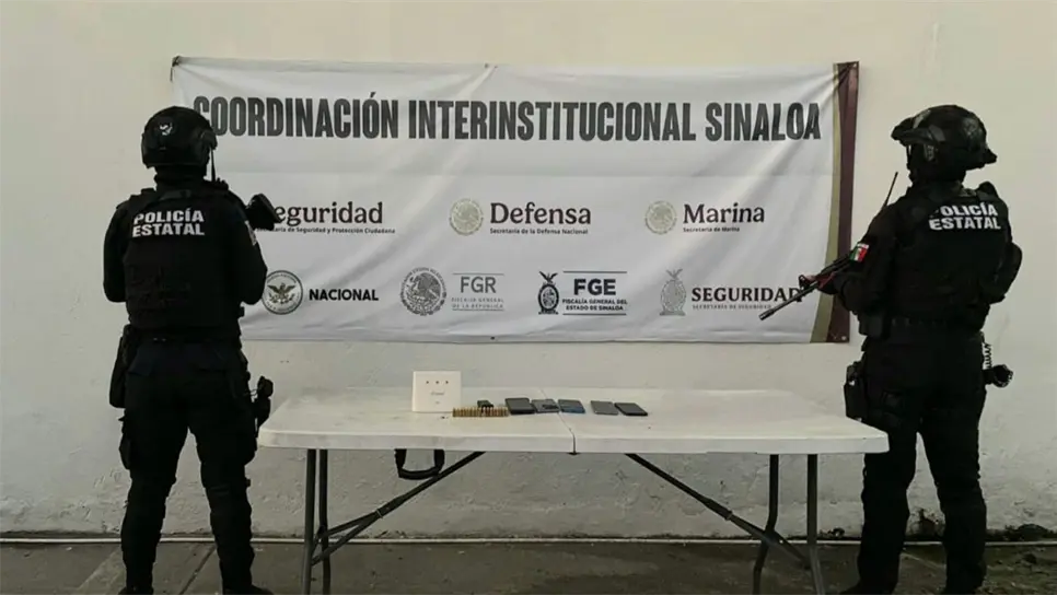 Todo lo anterior se puso a disposición de las autoridades ministeriales para que lleven a cabo las investigaciones correspondientes. La revisión culminó sin incidentes