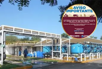 Atención habitantes de El Fuerte, JAPAF suspenderá servicio de agua potable este lunes 13 de octubre