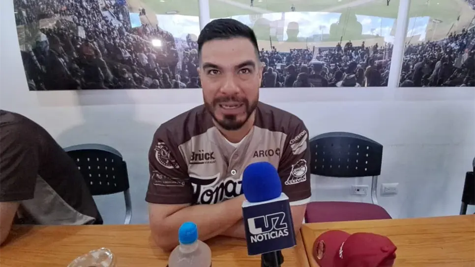 FOTO: Manny Barreda abrirá el juego inaugural este jueves con Tomateros de Culiacán