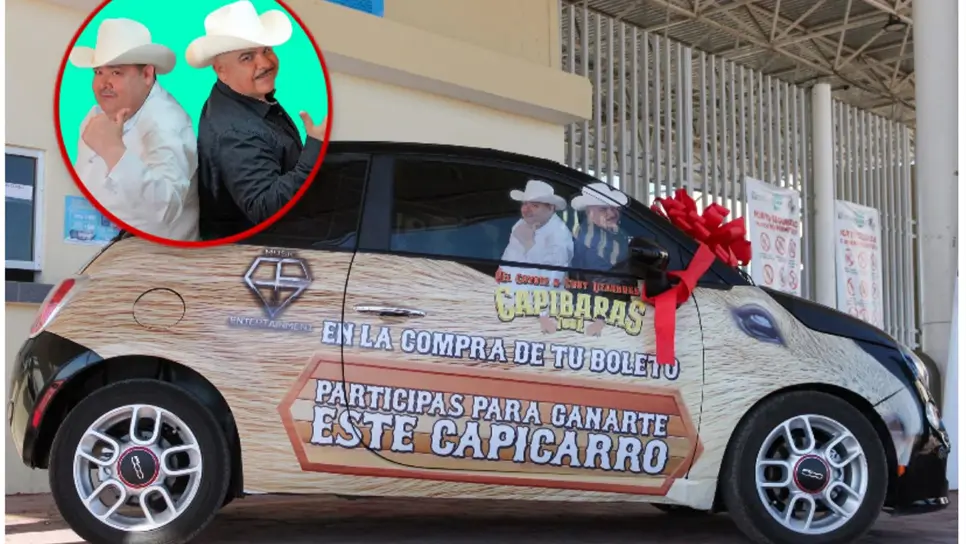 ¡Gánate el CapiCar! Chuy Lizárraga y El Coyote rifarán un carro entre sus fans en pleno concierto