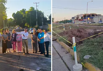 Antonio Menéndez reconoce que Ayuntamiento no tiene recurso para rehabilitación de colector en Centenario