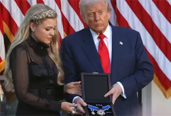 Donald Trump homenajea a Charlie Kirk con la Medalla Presidencial de la Libertad