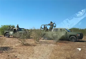 Militares abaten a 3 sujetos armados tras enfrentamiento en Escuinapa