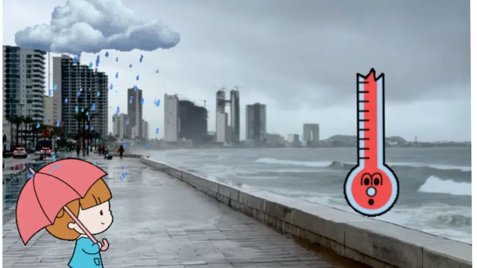 Se prevén lluvias este miércoles 15 de octubre en varios municipios de Sinaloa