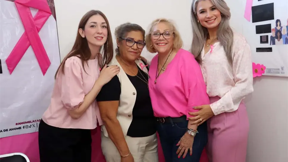 FOTO: DIF Ahome convoca a la ciudadanía a vestir de rosa y marchar por la vida