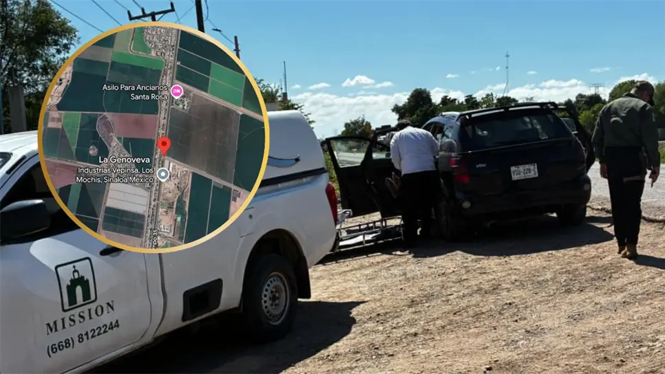 Muere adulto mayor camino al hospital en Los Mochis; se desvaneció en brazos de sus familiares