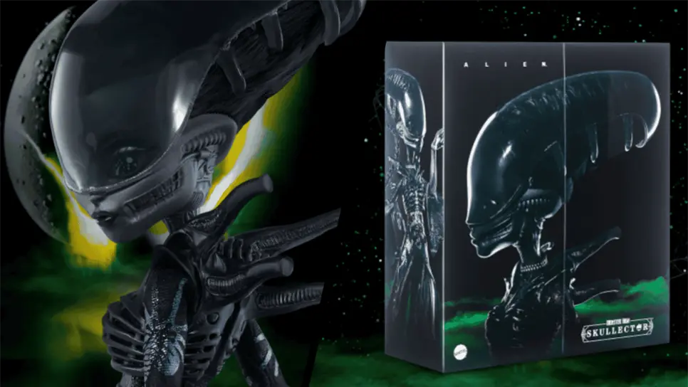 La muñeca alienígena respeta bastante el diseño del Xenomorfo. (FOTO: Monster High).