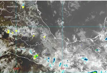 Se esperan fuertes lluvias en el sur de la República Mexicana