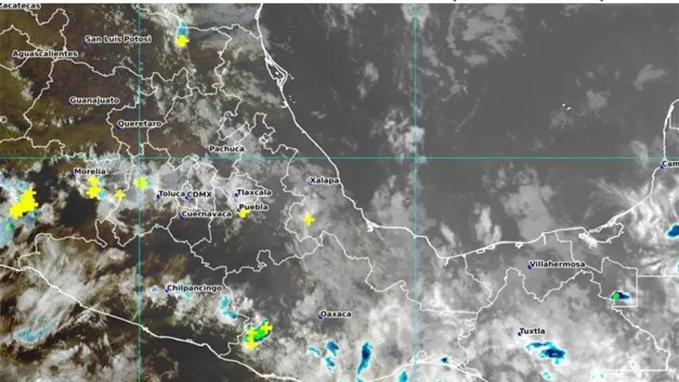 Durante las próximas horas se esperan lluvias fuertes en varios estados. (FOTO: Conagua).