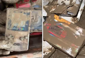 Gamer revela daños a su colección de consolas por inundación en Poza Rica | VIDEO