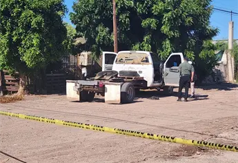 Fallece hombre al ser aplastado por la camioneta que empujaba en Los Mochis