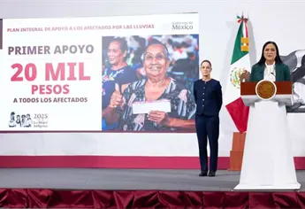 Apoyo a damnificados por las lluvias de octubre 2025, ¿cuándo, en dónde y de a cuánto?