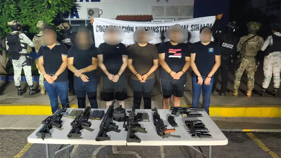 6 detenidos en megaoperativo en Tres Ríos, Culiacán; traían Cuernos de  Chivo, carabinas M4 y vehículos | Luz Noticias