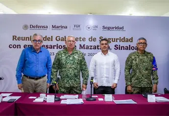 Omar García Harfuch informa que homicidios han disminuido 75% en Mazatlán este año