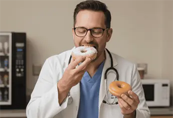 Krispy Kreme consiente a los médicos en su día con donas gratis
