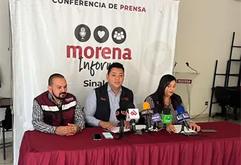 Morena Sinaloa no descarta ir en alianza con el PT y Partido Verde en 2027
