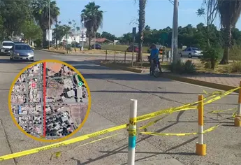 A buscar rutas alternas; cierran calle Degollado a la altura del estadio Chevron Park por reparaciones