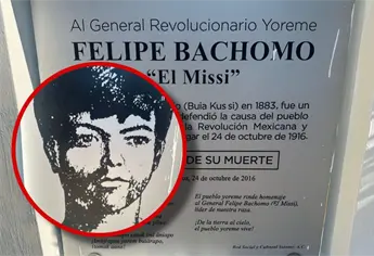 ¿Dónde está enterrado el héroe Yoreme Felipe Bachomo?