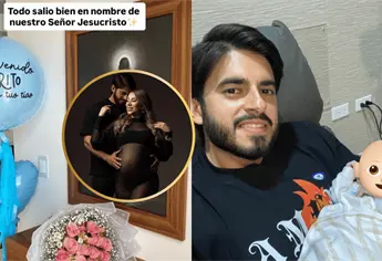 Nace el bebé de César Miguel: El influencer de Guasave comparte la primera foto