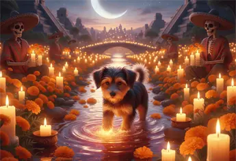 Crea una foto de tu mascota cruzando el Mictlán con Google Gemini