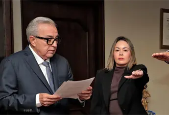 Rocha Moya: Me siento orgulloso de haber nombrado a la primera mujer secretaria de Gobierno en la historia
