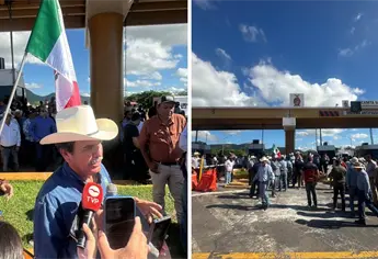 Productores de Sinaloa saldrán a las casetas de peaje este lunes