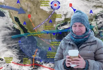 Frente frío 11 provocará heladas de -5 grados en estos estados