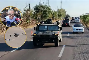 Rocha Moya confirma ataques con drones y familias desplazadas en Badiraguato