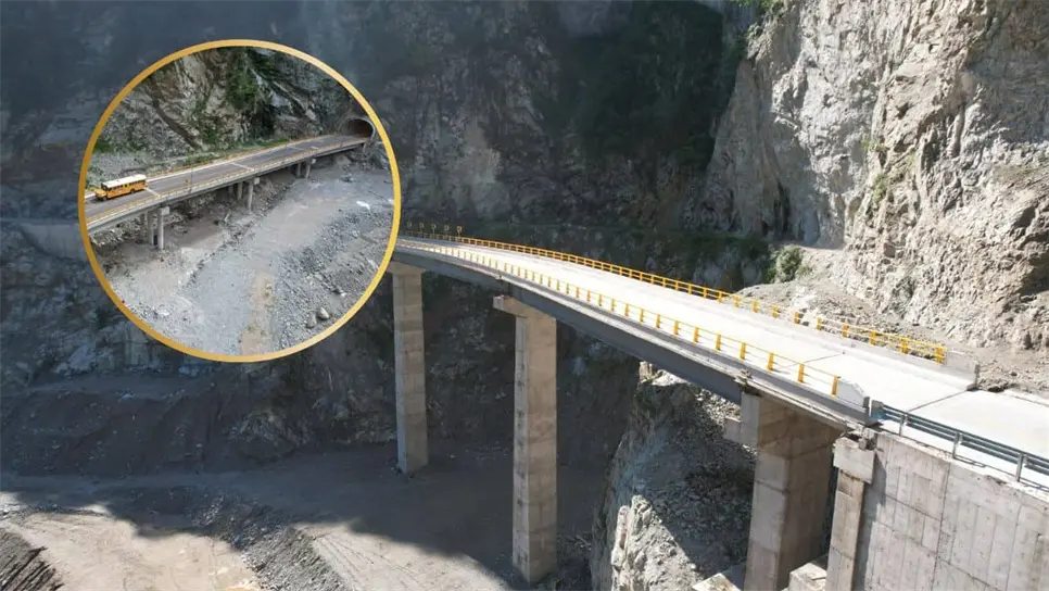 La carretera San Ignacio – Tayoltita reduce el tiempo de recorrido entre Sinaloa y Durango. FOTO: Luz Noticias.