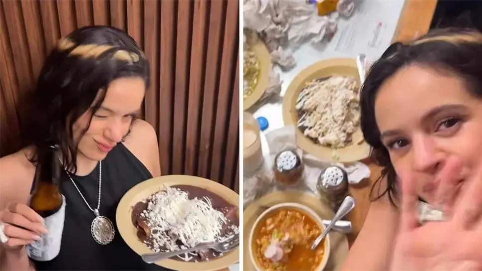 A través de un video que circula en las redes sociales, la cantante española se le ve disfrutar de la comida mexicana junto con sus amistades donde da su opinión de la gastronomía mexicana