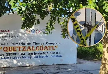 Padres bloquean el bulevar Jiquilpan por falta de luz en primaria Quetzalcóatl de Los Mochis
